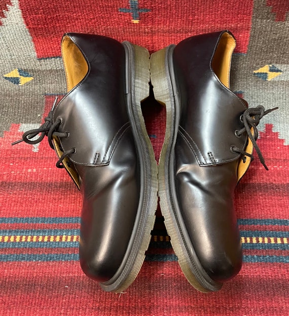 Dr. Martens Classic Smooth Black Leather Oxfords … - image 4