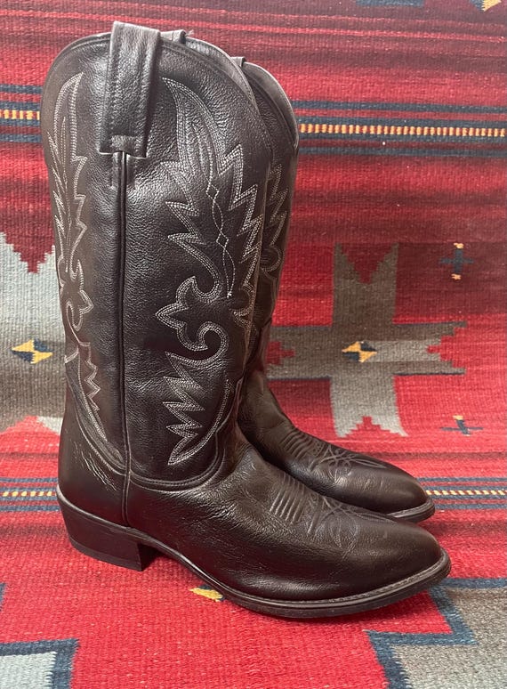 Dan Post Men's Cowboy Western Boot - Genuine Python Skin Foot, Leather Shaft, Soft Strike Orthotic - View #13