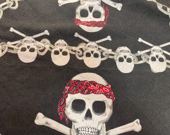 小物 60's Vintage bandanna cross pattern JOE MCCOY Cross Bandana BLACK - RED - BROWN - NAVY A