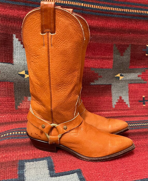 Ensemble De Bottes De Cow-girl Tendance Roses Image Vectorielle