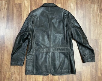 ジャケット・アウター 1990's POLO WESTERN LETHER JKT POLO by RALPH LAUREN レザージャケット サファリ ブルゾン