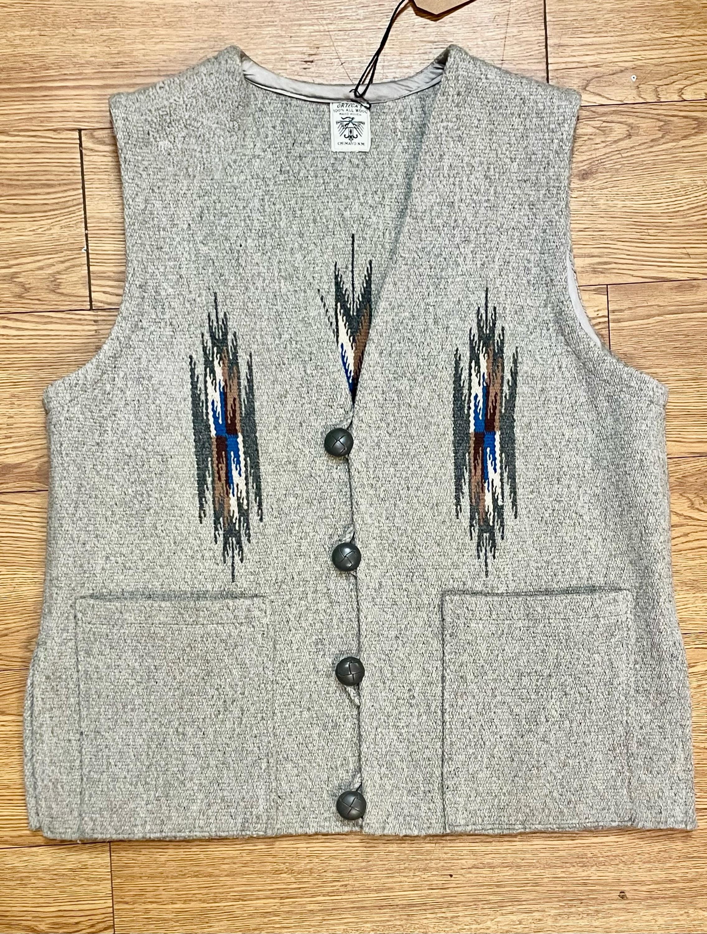 Vintage Chimayo Ortega Vest - Etsy
