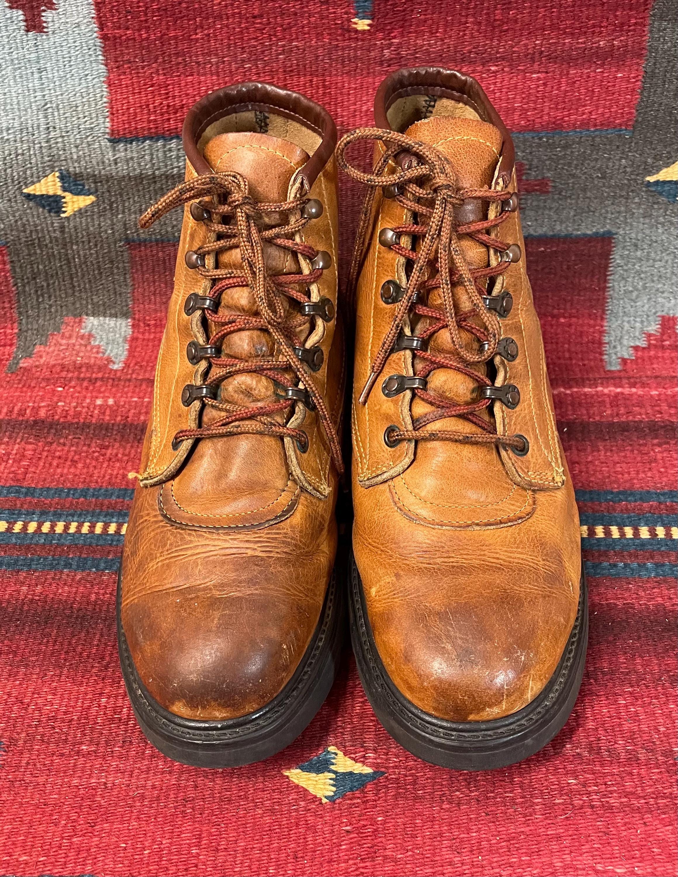 redwing ９０.s Original Rare Vintage 90s Red Wing Shoes Steel Toe Boots Made in