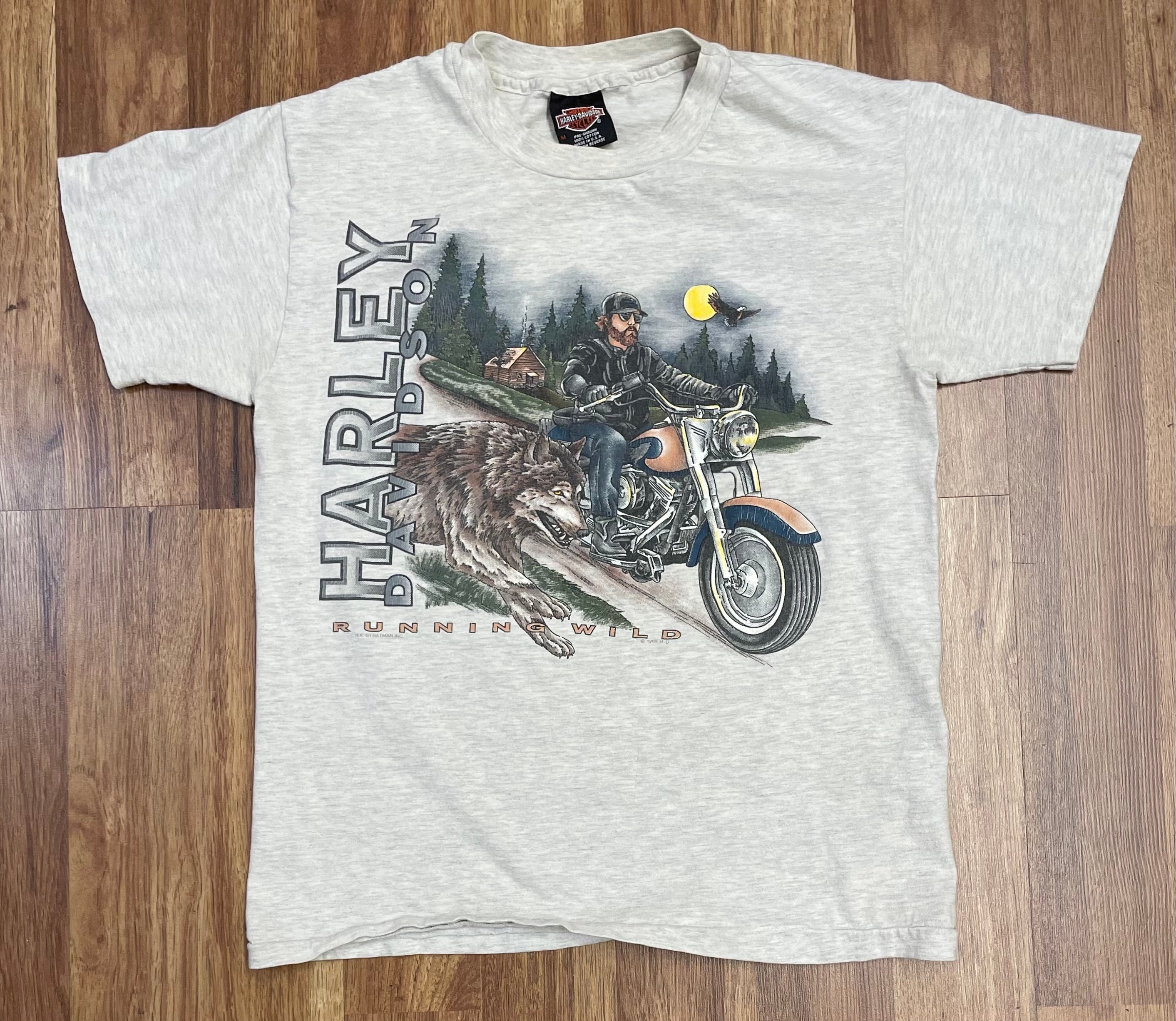 1990's Harley Davidson Running Wild Bloomfield New Jersey Made in