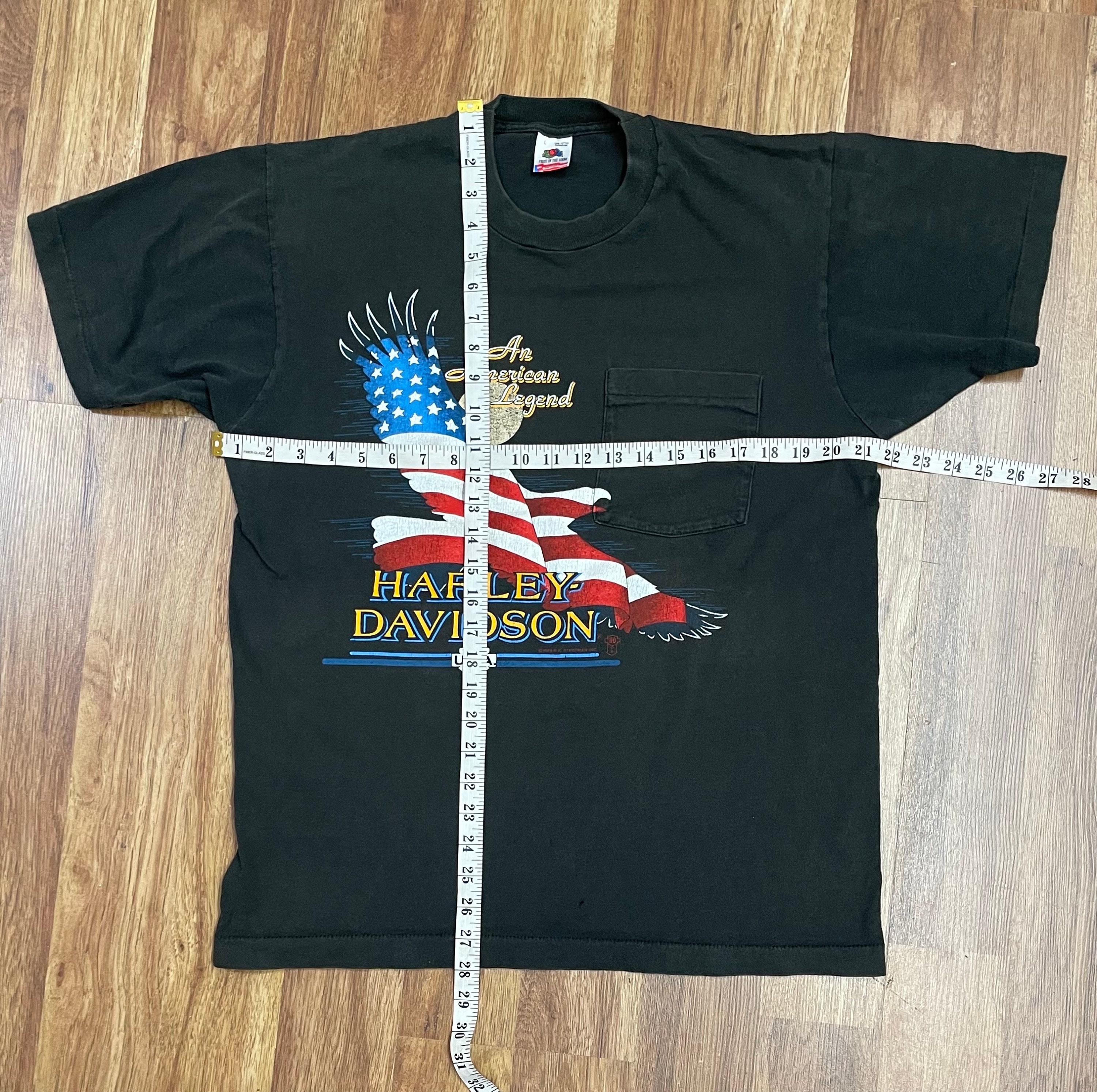 スーパーフェード1989s　Harley-Davidson Tee Large. Harley Davidson Vintage 1989 T Shirt - Etsy