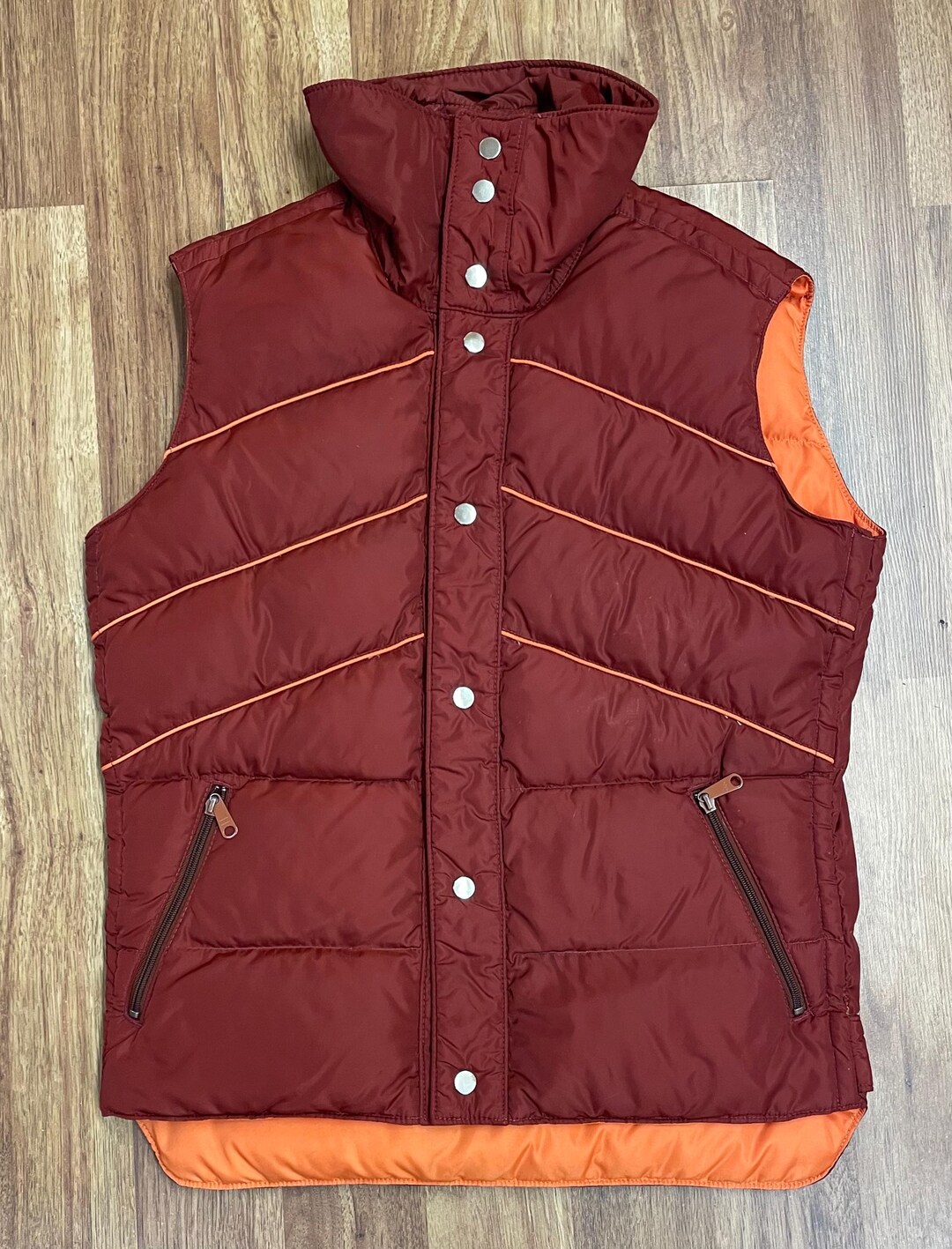 1970's / 1980's Mountain Goat Vintage Reversible Rust and Orange