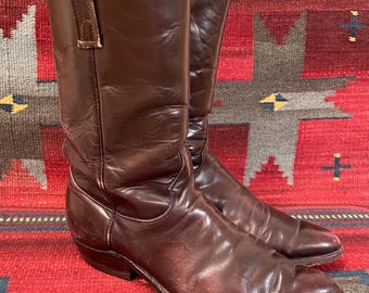 Bottes Western Homme Justin, Marron, 9.5 D - Neuves Avec étiquettes (sans Boîte)
