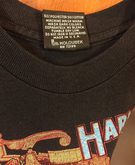 1991 Harley Davidson American Steel New Orleans Vintage T-shirt XL