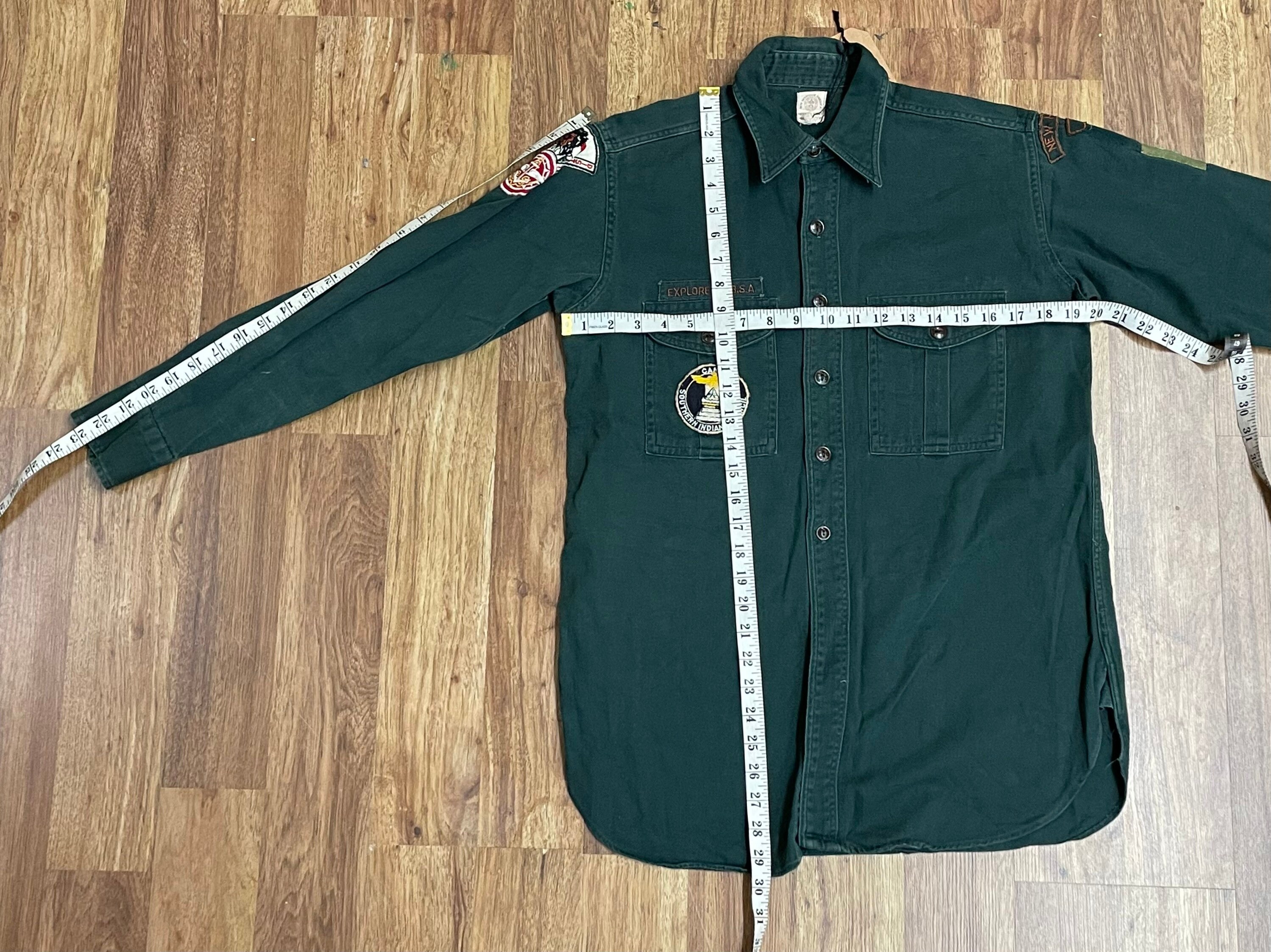 1950's Boy Scouts of America Sanforized Shirt Unisex Adult