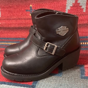 Harley Harness Boots Etsy