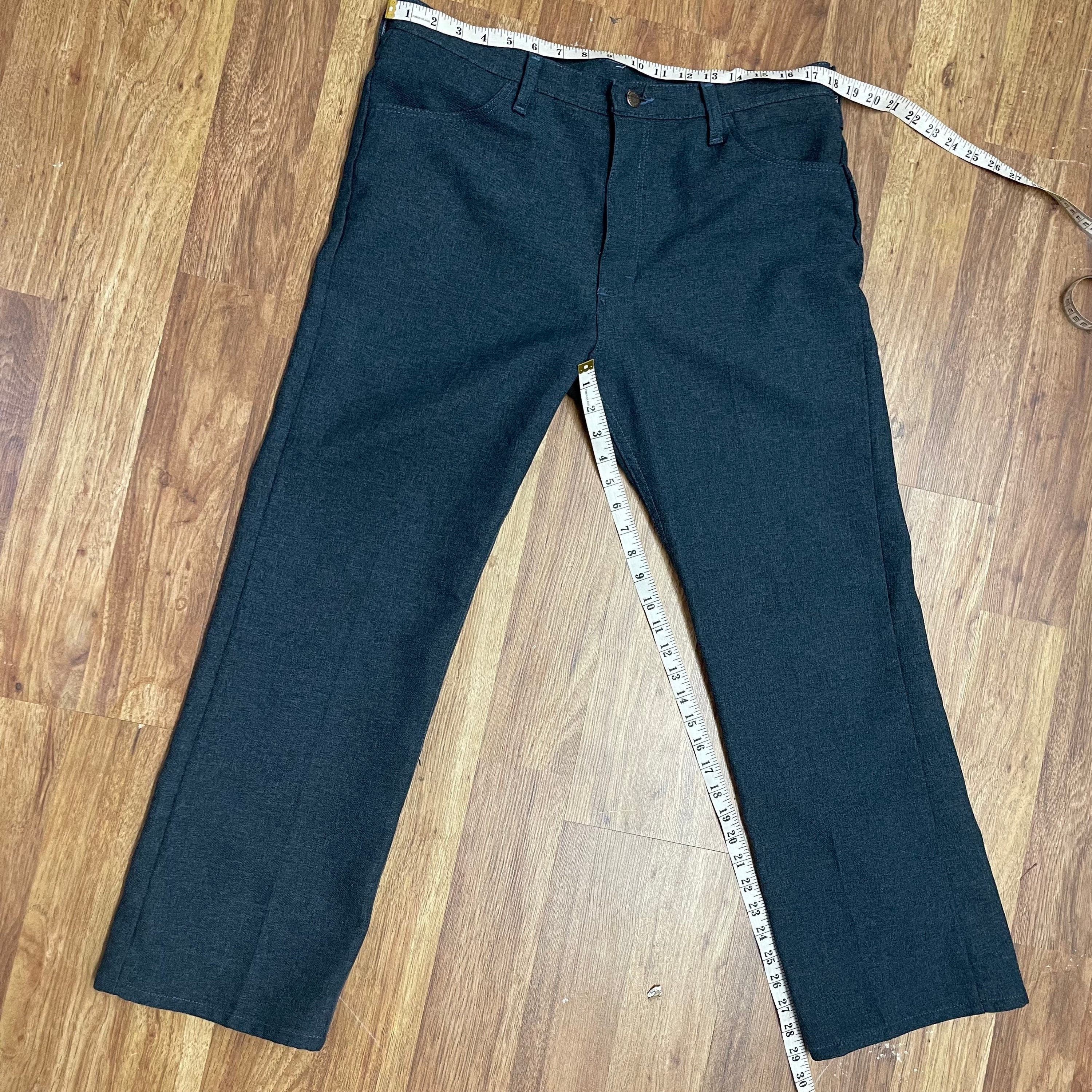 Jean Vintage Wrangler Blue Bell Années 70 - Coupe Bootcut Taille W28 L36 - Rare
