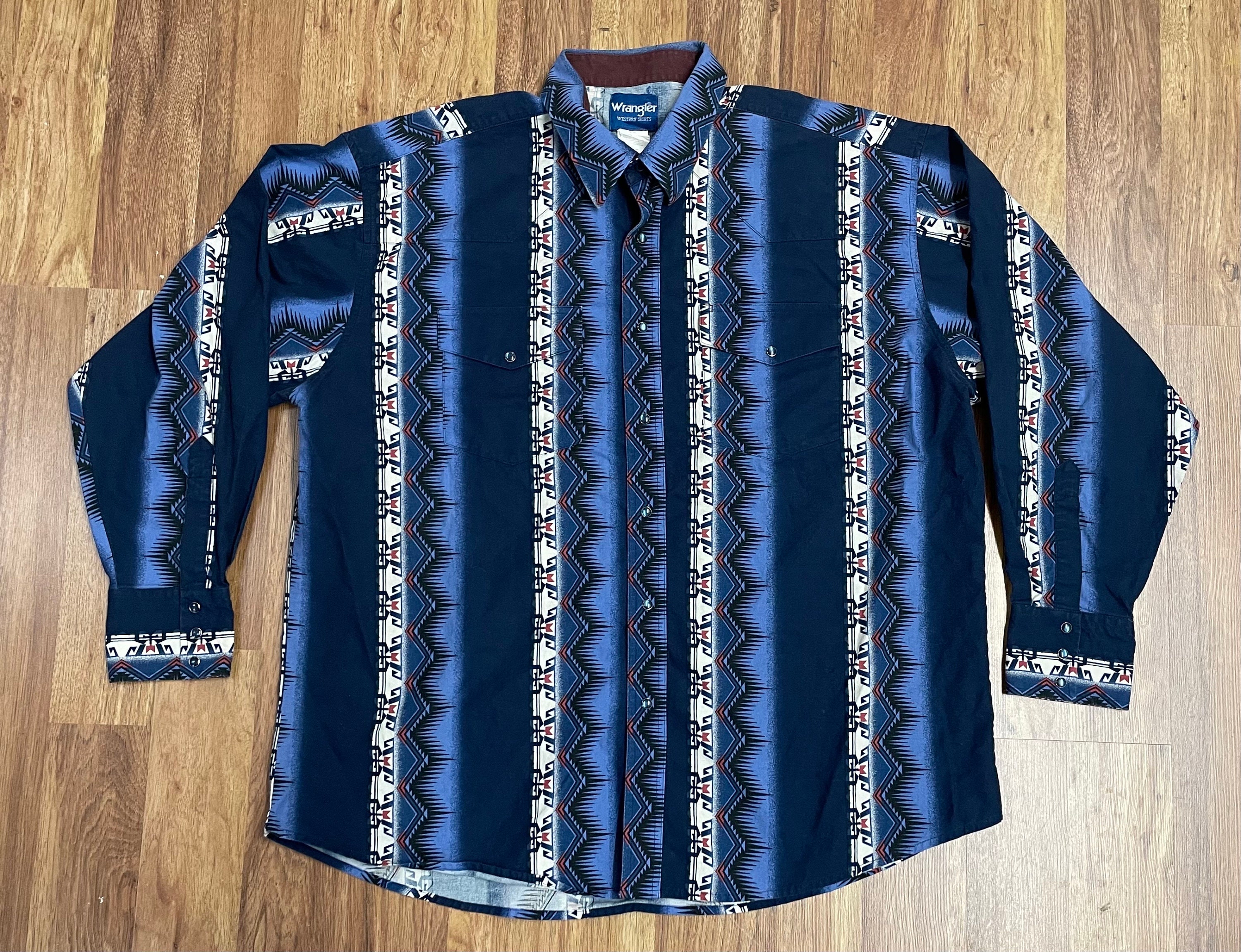 Chemise western Wrangler Brushpopper, rayé, cow-boy, rodéo, homme - Canada