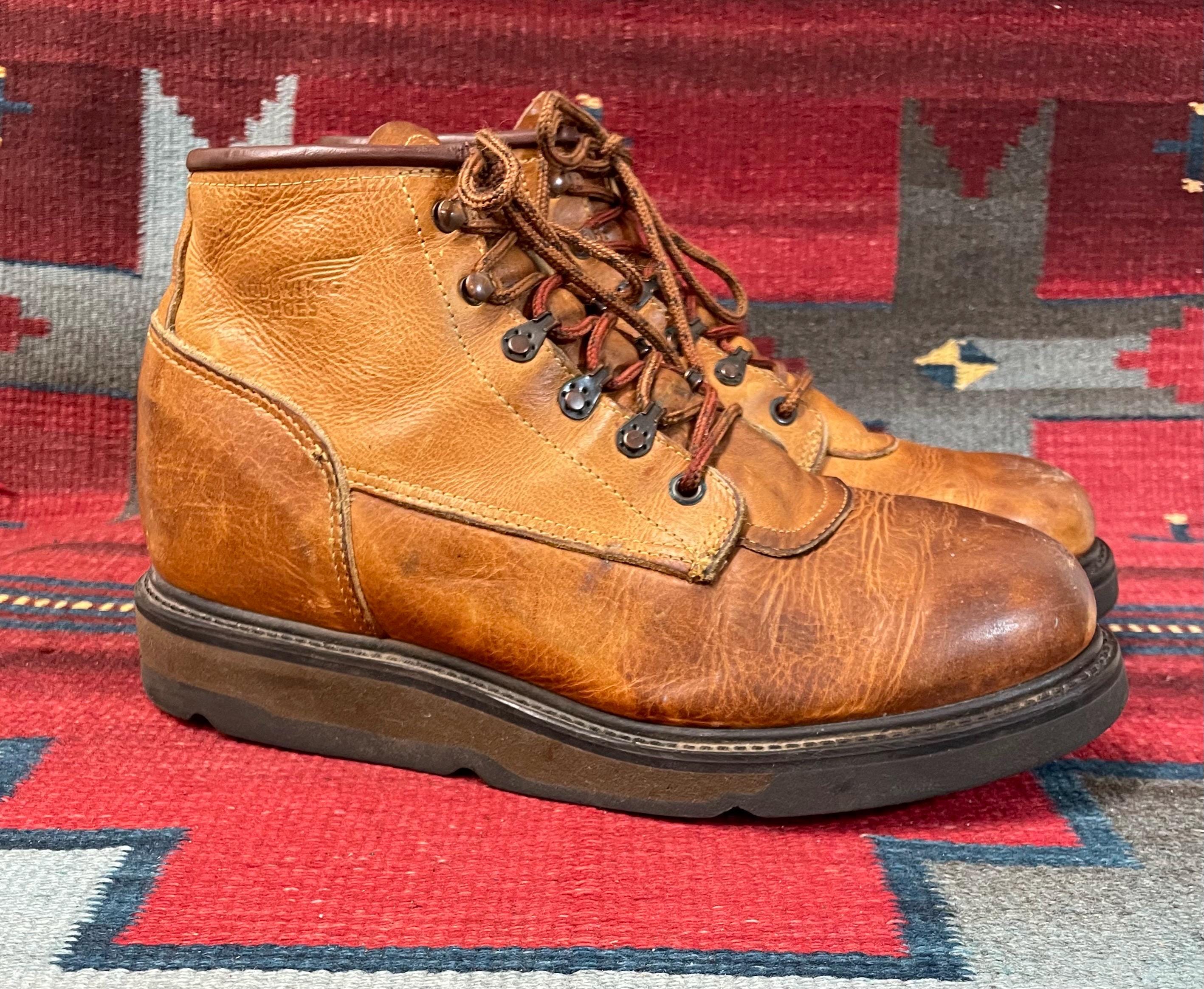 1990's Men's Distressed & Broken-in Vintage RED WING Chunky Thick
