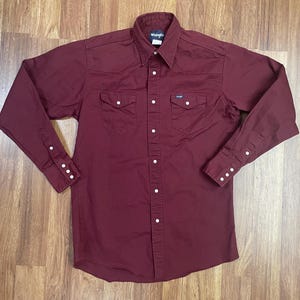 Chemise western Wrangler Pearl Snap imprimé floral vintage