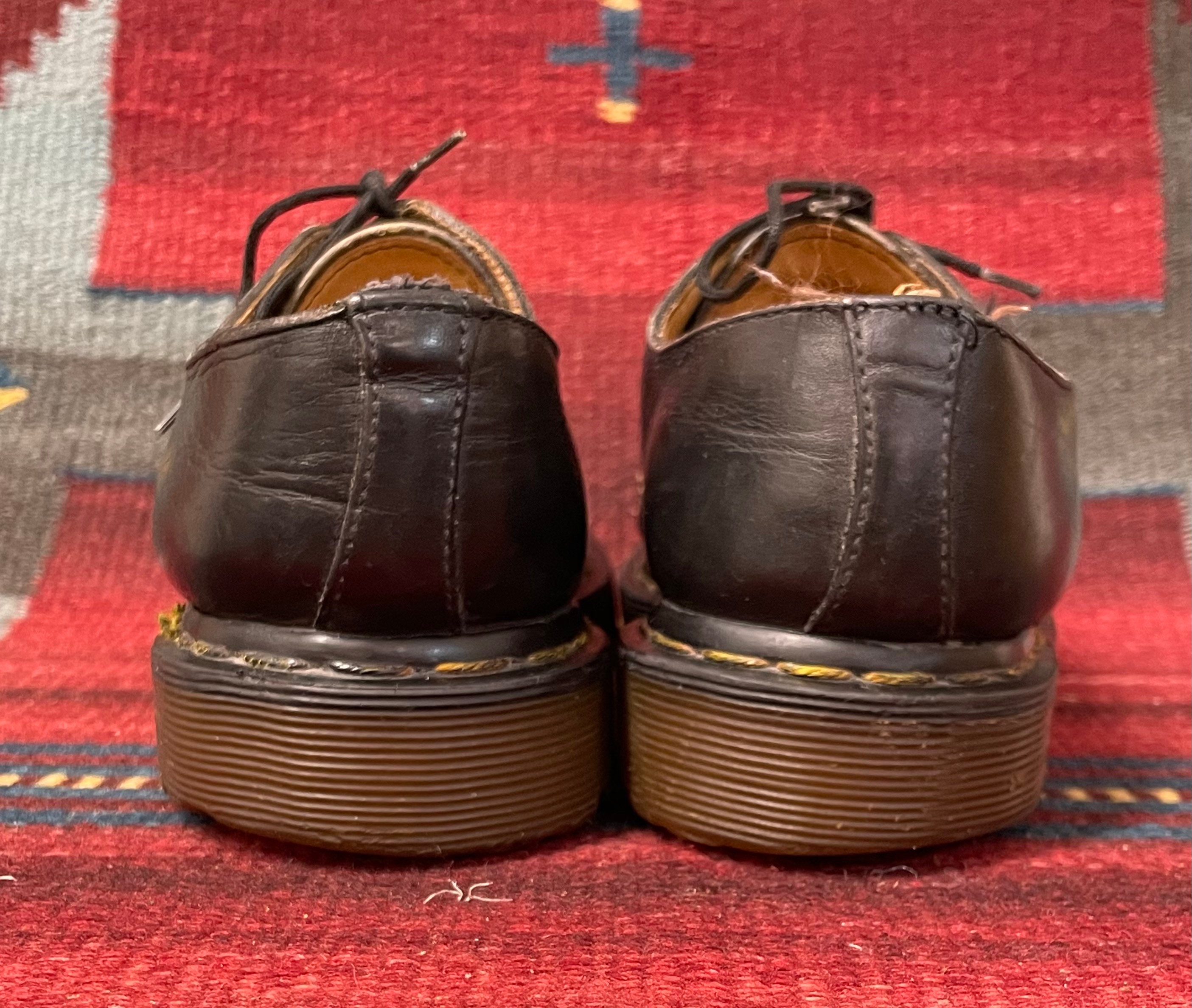 Vintage Original 1990's Dr. Martens Made in England Classic Smooth