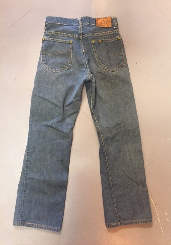 1970s Lee Rider Bootcut Flare Vintage denim Jeans 28 X 30 | Etsy