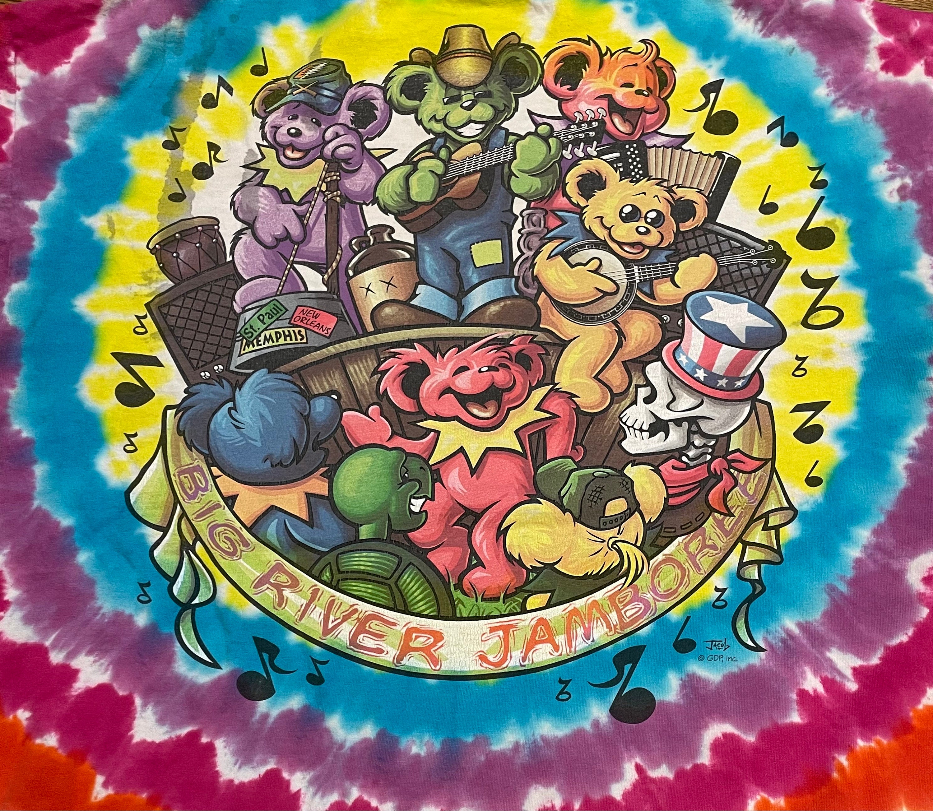 Grateful Dead Liquid Blue 1990