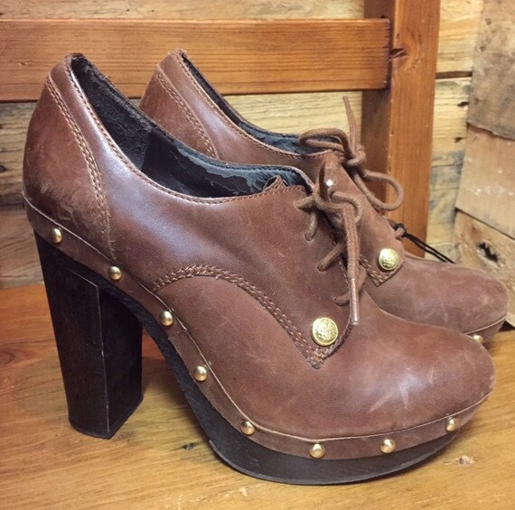 Vintage Vince Camuto Platform Shoes 1970s retro st