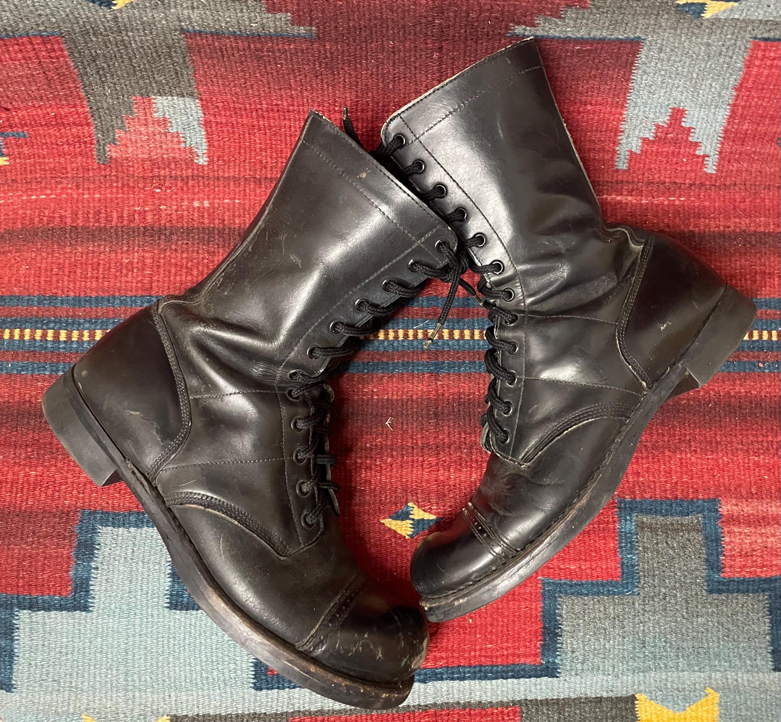 Vintage Vietnam Era Corcoran Jump Boots T459. VIETNAM CORCORAN PARATROOPER JUMP BOOTS - B & B Militaria main image 3