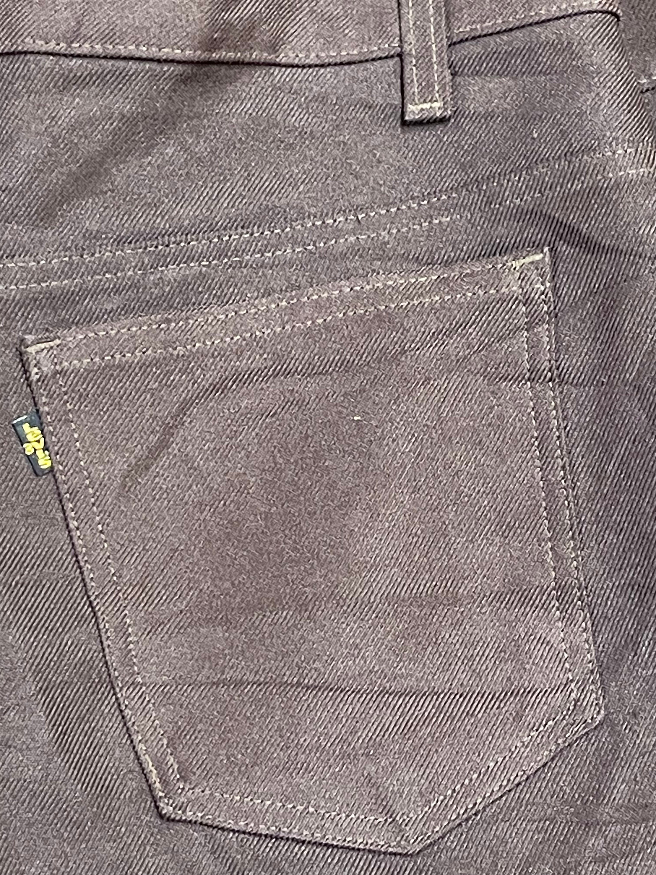 Vintage Polyester Levi 517's Sta-prest Bootcut Pants Size 36 X 27