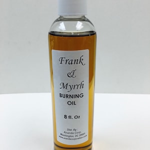 FRANKINCENSE & MYRRH, 8 oz brennendes Öl duftende Duft brennendes Öl Brennen Öl, Räucheröl Aromatherapie natürliche Düfte #1 Verkauf brennendes Öl