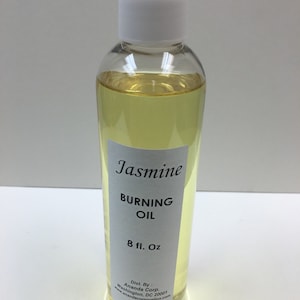 JASMINE, 8 un brennendes Öl duftenden Duft brennendes Öl, Räucheröl Aromatherapie natürliche Düfte #1 Verkauf brennendes Öl