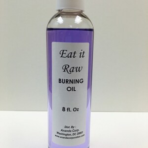 EAT IT RAW, 8 un brennendes Öl duftende Duft brennenöl, Räucheröl Aromatherapie natürliche Düfte #1 Verkauf brennendes Öl