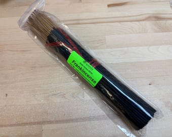 Frankincense, Bulk Pack Incense Sticks Hand Dipped (Aprox 90-100 Sticks )