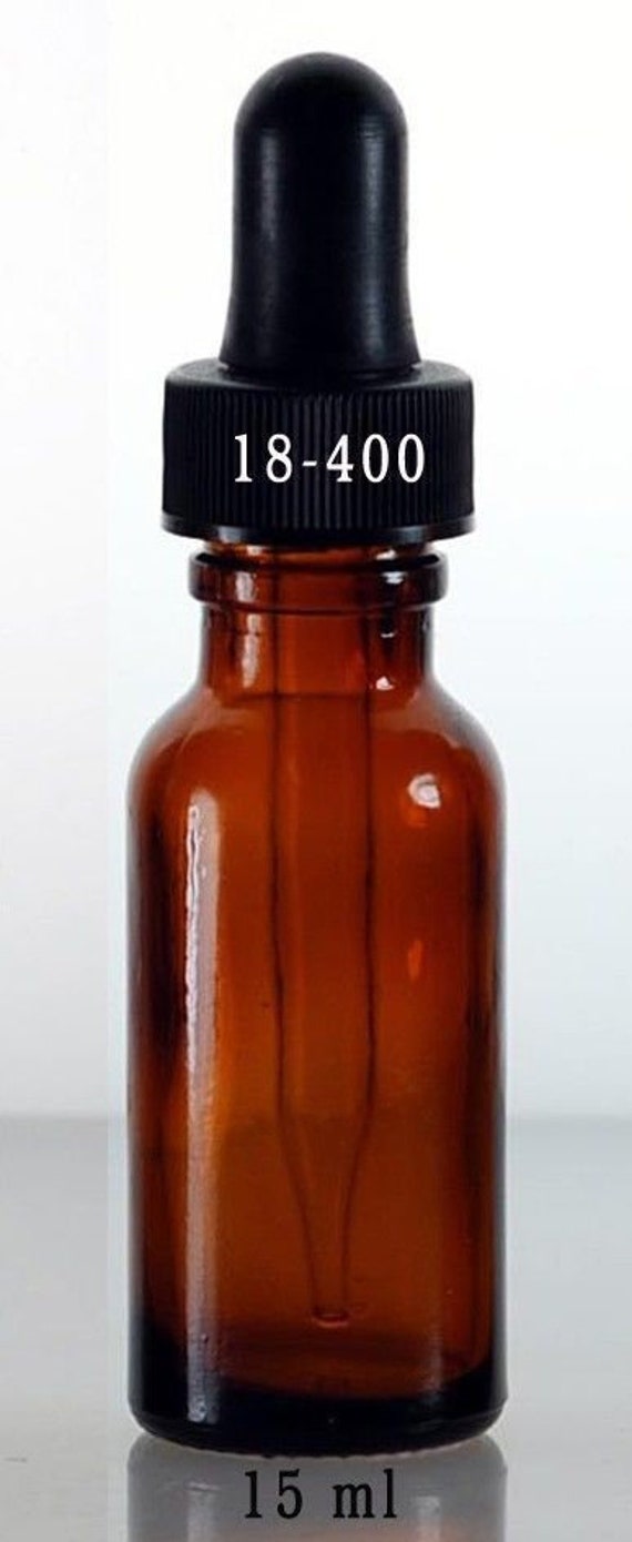 12 pezzi, 15 ml [1/2 oz] Flacone tondo Boston TRASPARENTE con