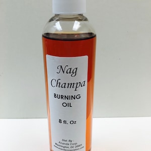 NAG CHAMPA, 8 un brennendes Öl duftenden Duft brennendes Öl, Räucheröl Aromatherapie natürliche Düfte #1 Verkauf brennendes Öl