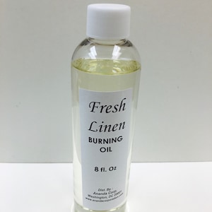 FRESH LINEN, 8 un brennendes Öl duftenden Duft brennenöl, Räucheröl Aromatherapie natürliche Düfte #1 Verkauf brennendes Öl
