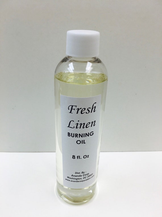 FRESH LINEN 8 oz Burning Oil Scented Fragrance Burning Oil Etsy