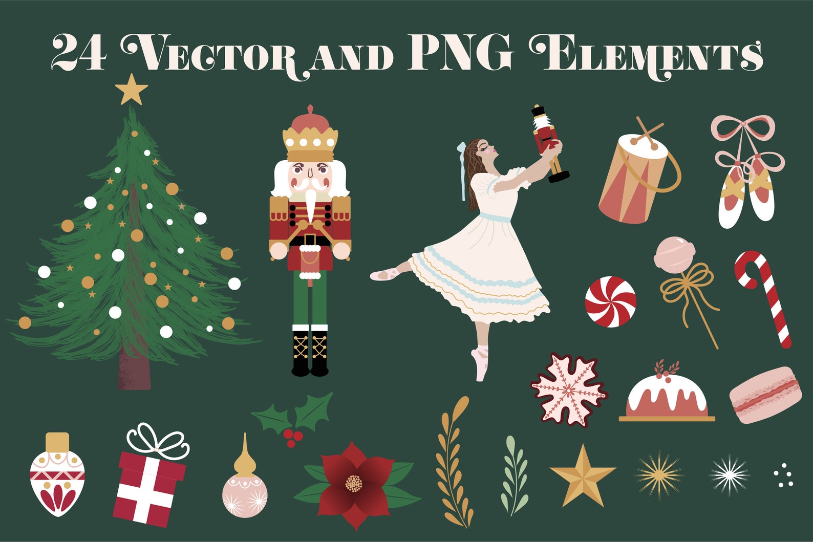 UPDATE Nutcracker Clipart Multicultural Nutcracker Clipart - Etsy