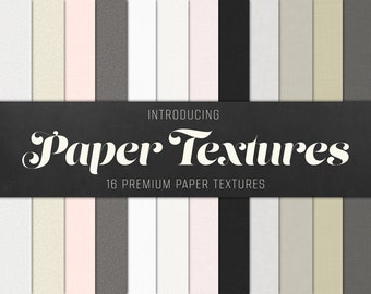 Papierstrukturen, Aquarell, Sackleinen, Leinwand, Kraftpapier (3000px JPEGs)