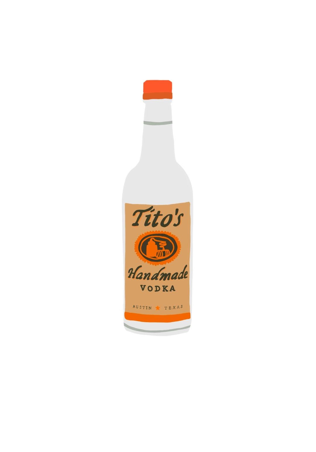 Tito's Vodka Digital Print-wall Art, Print, Gift - Etsy