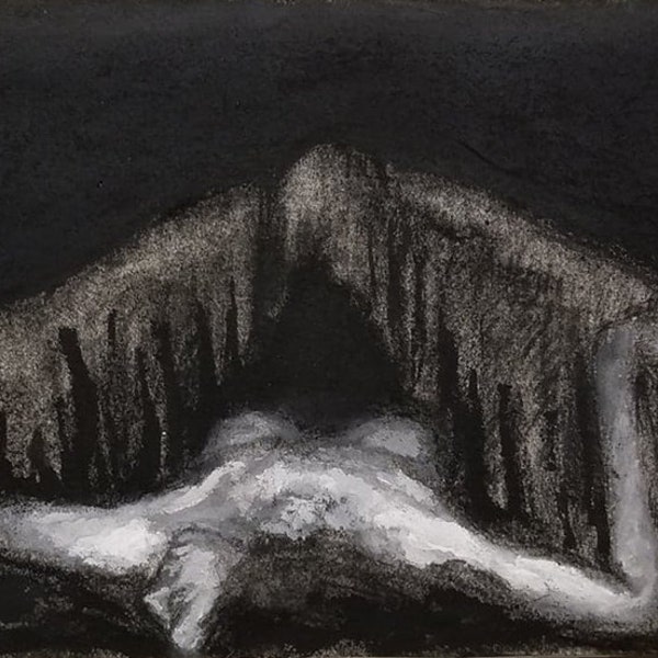 Death - Giclee Print on Canvas