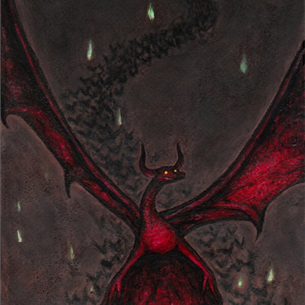 The Devil - Giclee Print on Canvas