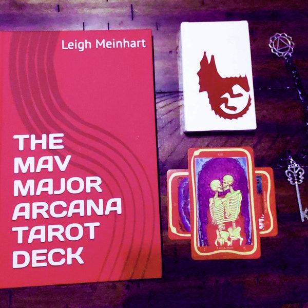 The Mav Major Arcana Tarot Book & Deck - Package