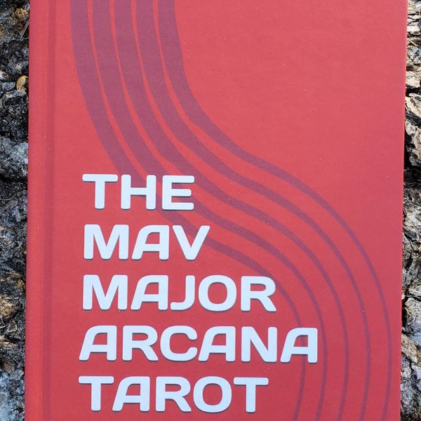 The Mav Major Arcana Tarot Book - Hardcover