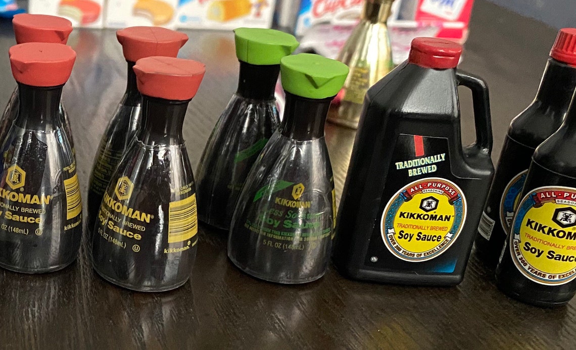 Soy Sauce Mini Brand Mini Brand Key Chain Etsy