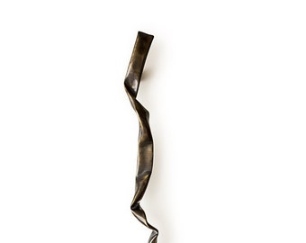 Abstract Linear Design Entry Door Handle Pull in Size 36", Contemporary Main Door Handle, Bronze Door Pull, Luxury Door Hardware, Home Decor