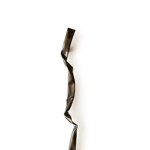 Abstract Linear Design Entry Door Handle Pull in Size 36&quot;, Contemporary Main Door Handle, Bronze Door Pull, Luxury Door Hardware, Home Decor