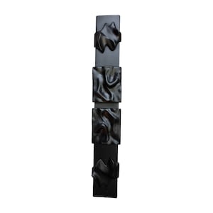 Front Door Handle Pull for Home Decor, Black Matte Entry Door Pull, Abstract Door Handle for Home Furnishing, Luxury Home Hardware