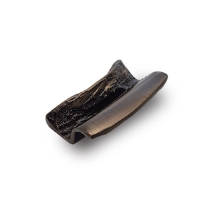 Sculpted Rectangle Brass Pulls, Modern Textured Pulls for Luxury Cabinets, Abstract Bronze Home Decor, Luxury Bar and Kitchen Hardware