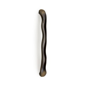Modern Front Door Handle for Home Decor in 12&quot; & 18&quot;, Abstract Curvy Brass Main Door Pull for Home Furnishing, Luxury Front DoorHardware