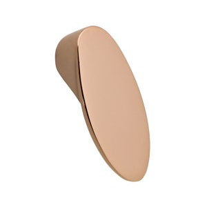 Decorative Drawer Pulls, Oval Dresser knobs, Kitchen Cabinet Knobs in Antique Bronze Finish, Unique Contemporary Brass knobs Hardware