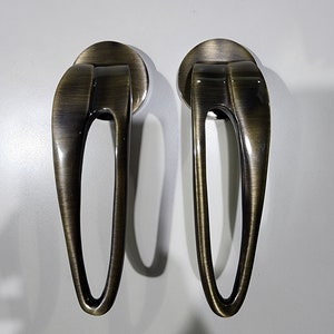 Abstract Wave Door Lever Handle For Home Decor, Modern Door Lever for Home Furnishing, Luxury Bathroom/Bedroom Door Lever, Luxury Hardware