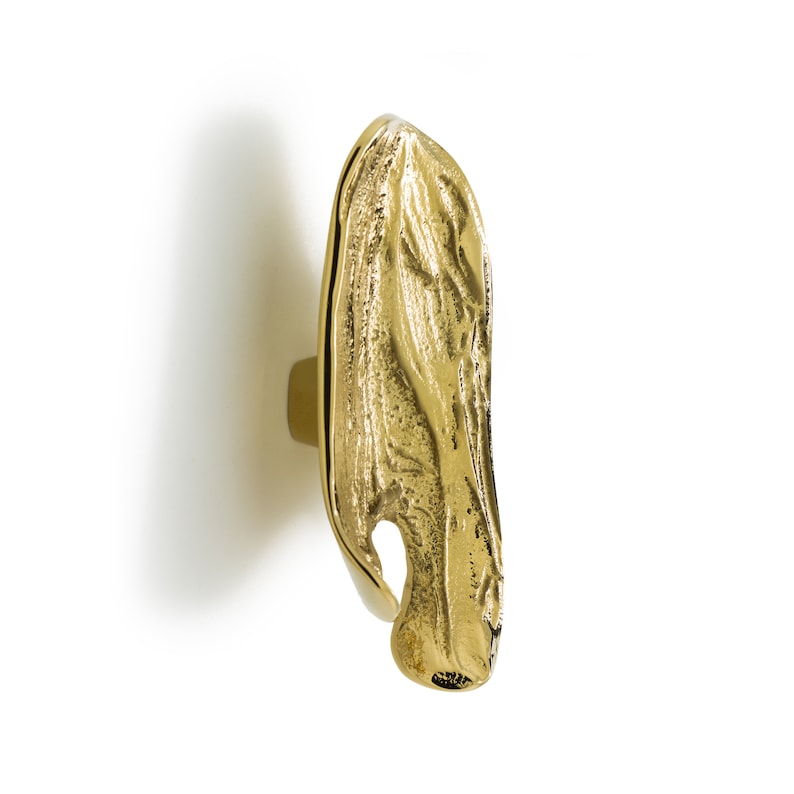 Textured Door Handle Pull Silver Finish Etsy