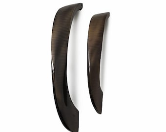 Modern Brass Cabinet Pull Handle, Simple Unique Dresser Pull for Wardrobes,