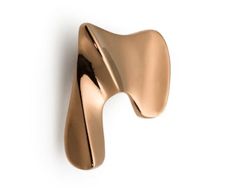 Abstract Brass Cabinet Knob, Luxury Home Hardware
